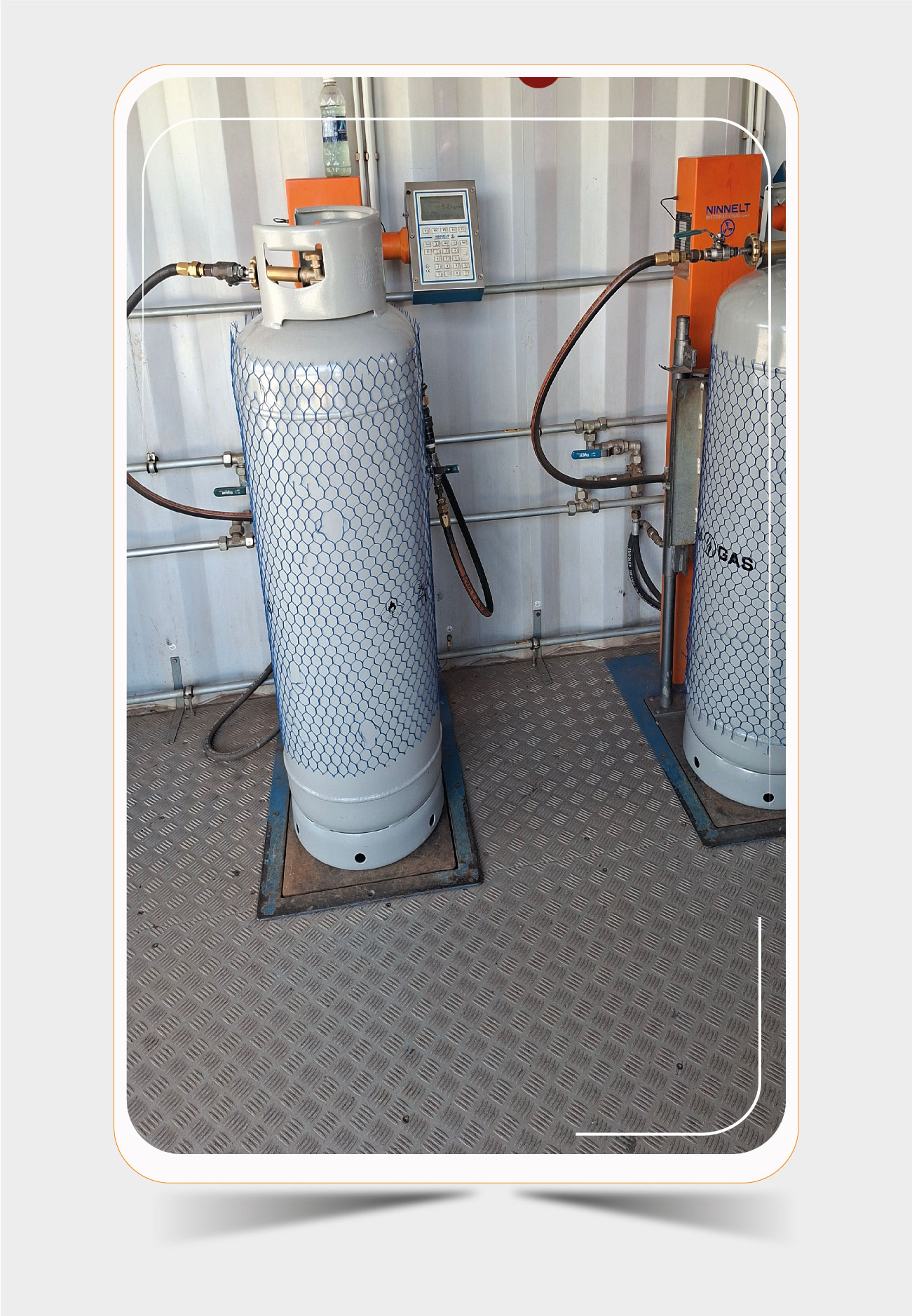 Commercial gas installation for restaurant in Harare